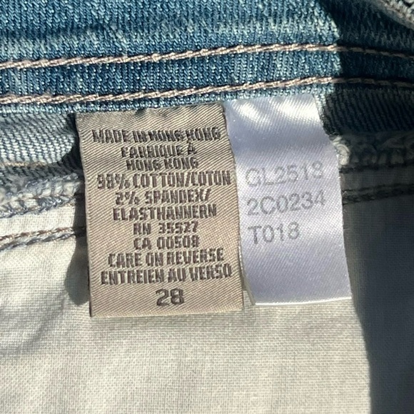 Marithe Francois Girbaud Vintage Mini Denim Skirt Size 28 Waist EUC - Picture 6 of 9